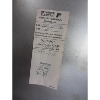 Reliance 801596019S Slot Rack - Used