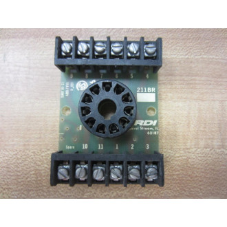 RDI 211BR Relay Socket 620-0082 - Used