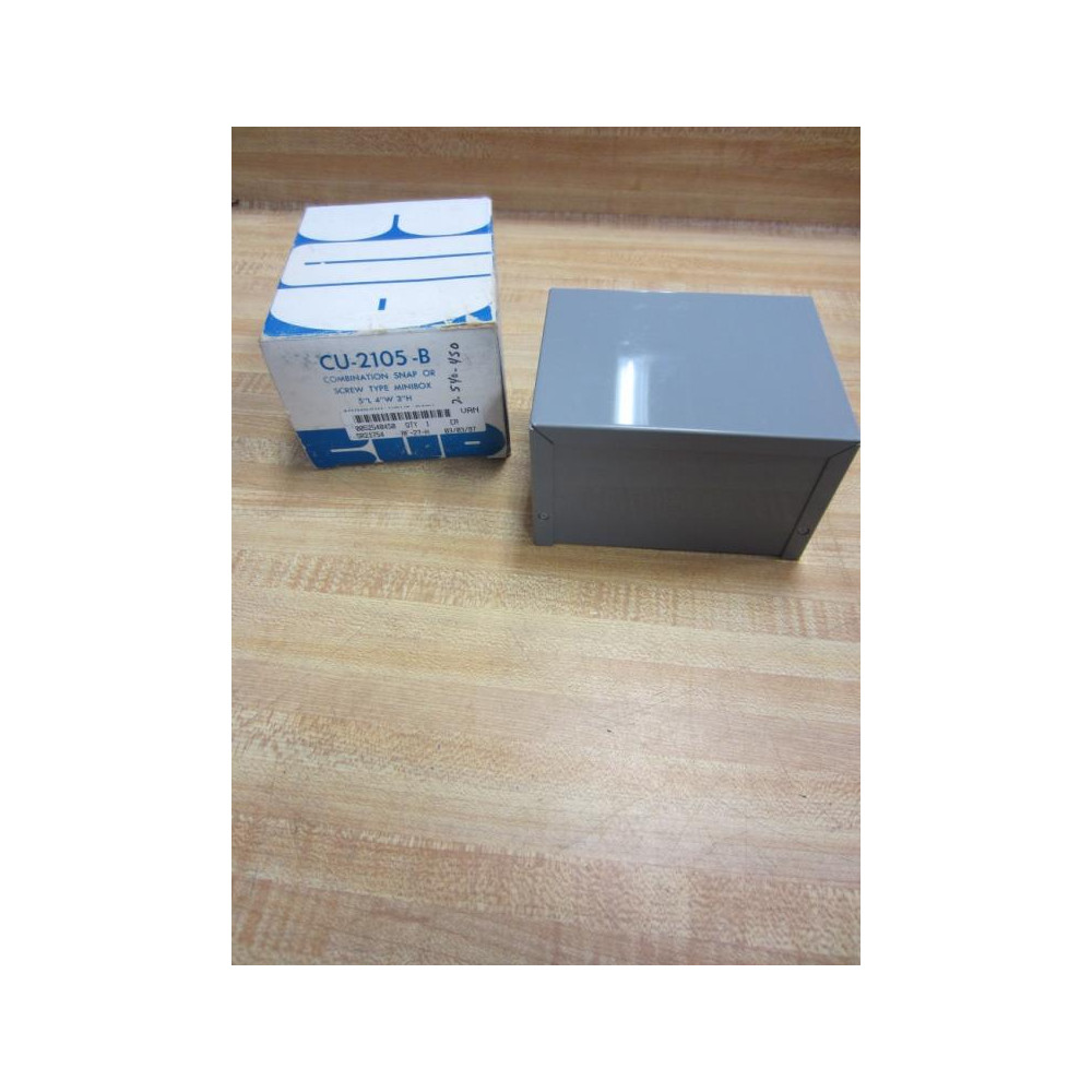 Bud CU-2105-B Combination Snap Mini Box