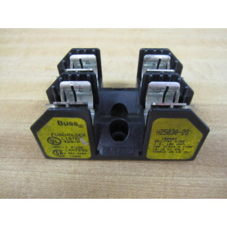 Bussmann H25030-2S Fuse Block H250302S - Used