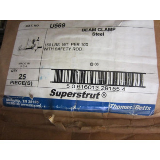 Thomas And Betts U569 Beam Clamp - New No Box