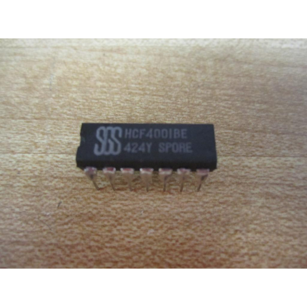 SGS HCF4001BE Integrated Circuit (Pack of 10)