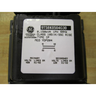 General Electric 9T58K0504G30 Transformer - Used