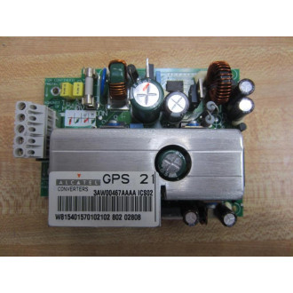 Alcatel 3AW00467AAAA Converter Board 3AW00467AAAA ICS02 - Used