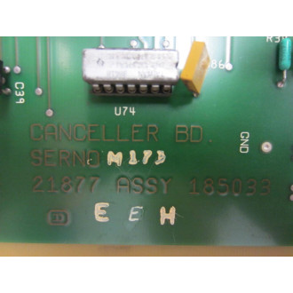 Northrop Grumman 21877-185033 Circuit Board 21877-185034 Rev E - Used