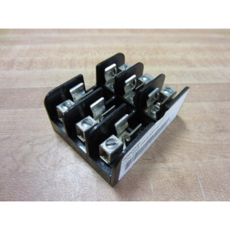 Gould 30353 Fuse Block 3 Pole 30 Amp Type A Aisle - Used