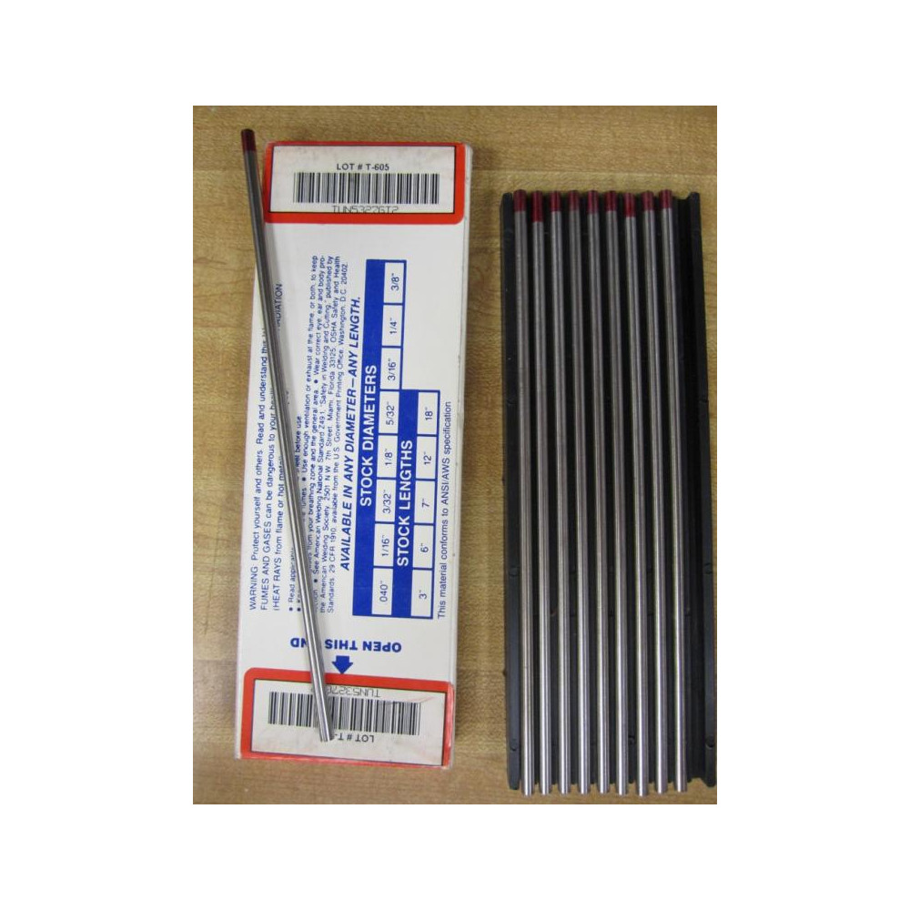 Oki Bering 5327GT2 Tungsten Electrode TUN5327GT2 (Pack of 10)