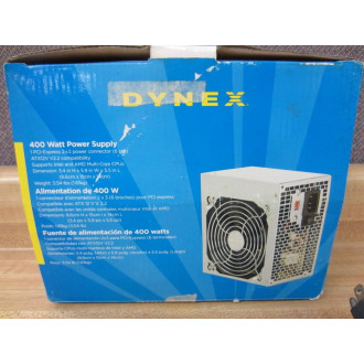 Dynex DX-400WPS 400-Watt ATX CPU Power Supply Some Rust-Works - Used