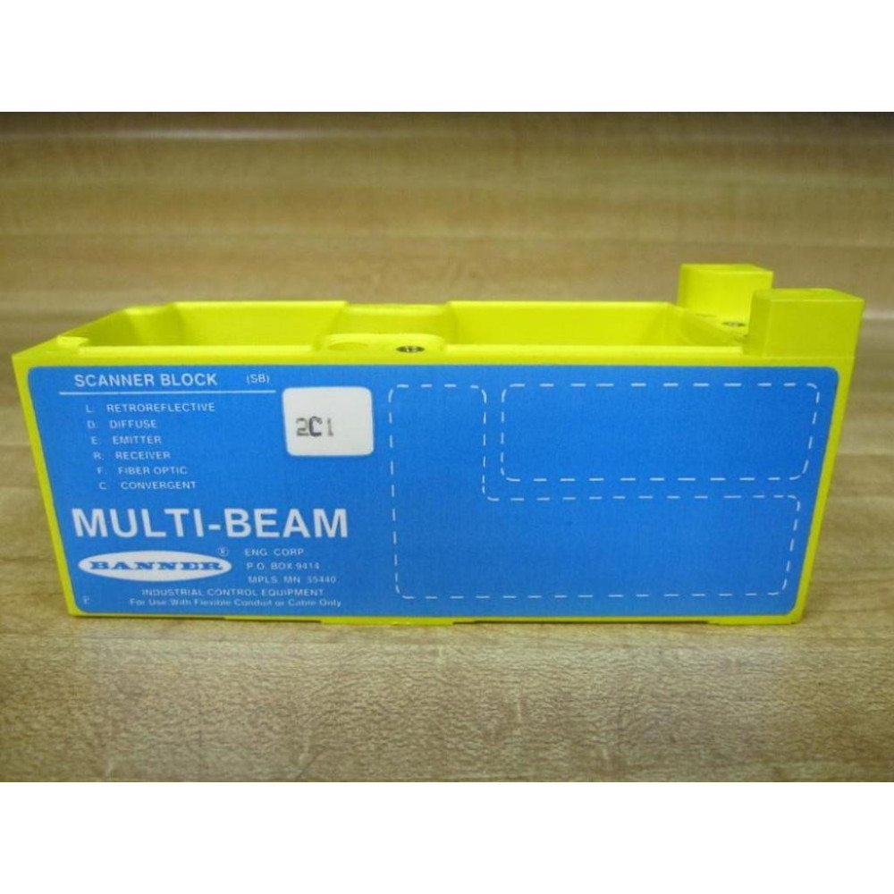 Banner SB-2C1 Multi-Beam Scanner Block 2C1 - Used