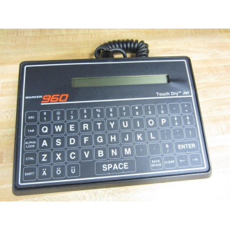 Markem 0686249B Touch Dry Jet Keyboard