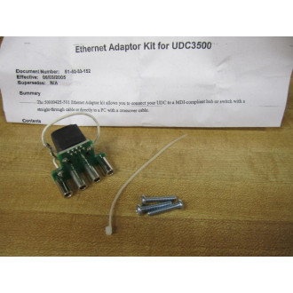 Honeywell 50010425-001 Ethernet Adaptor Kit 50010425001