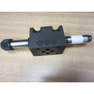 Aron AD3E03C Pressure Relief Module - Used