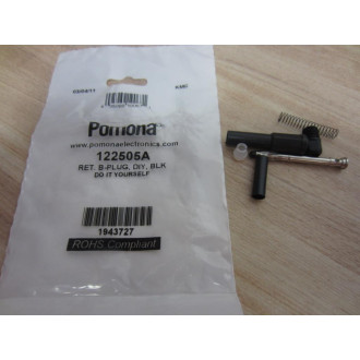 Pomona Electronics 122505A Banana Plug (Pack of 6)