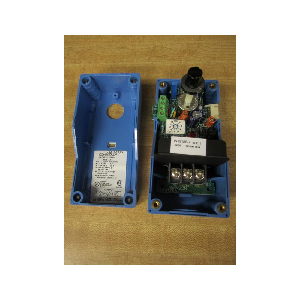 Johnson Controls W351AB-2C Humidity Control Module W351AB2C - Parts Only