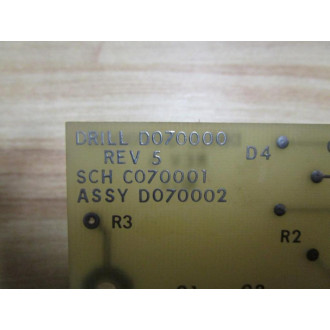 Drill D070000 Circuit Board - Used
