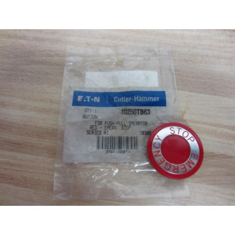 Cutler Hammer 10250TB63 Pushbutton Red