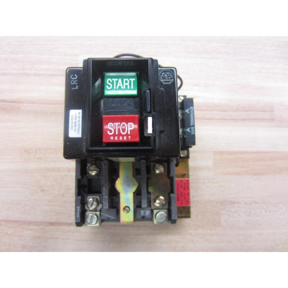 Allen Bradley 609U-AOXD Manual Switch Starter - Used