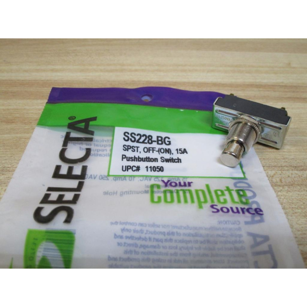 Selecta SS228-BG Push Button Switch SS228BG