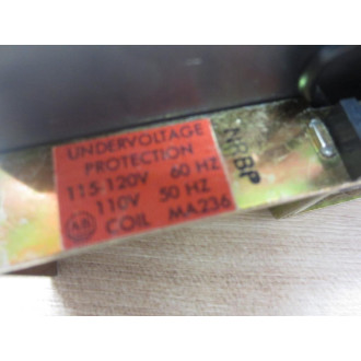 Allen Bradley 609U-AOXD Manual Switch Starter - Used