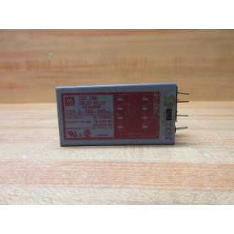 Matsushita Electric CDX-2C-120S-240VAC Time Delay Relay - Used