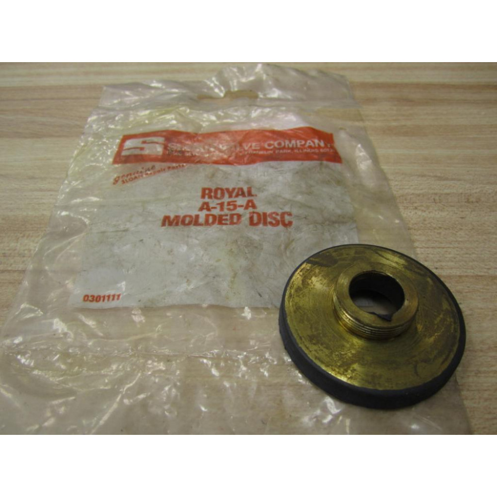 Sloan Valve A-15-A Molded Disc A15A - New No Box