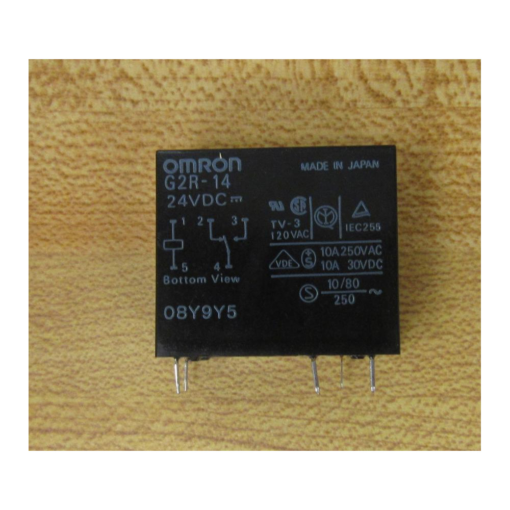 Omron G2R-14-24VDC Relay G2R1424VDC (Pack of 8) - New No Box