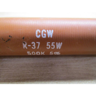 CGW R-37 Resistor 55 Watts 500K 5% - Used