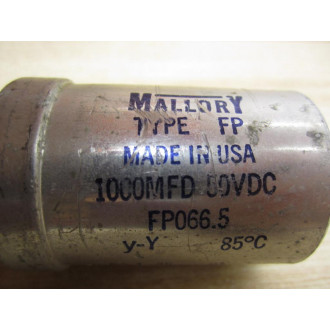 Mallory FP066.5 Capacitor - Used
