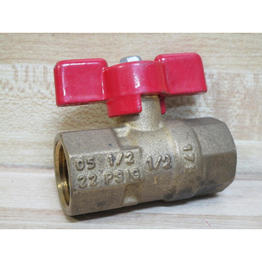 Watts Fluid Air BRS-5G Gas Ball Valve GBV 12" - New No Box