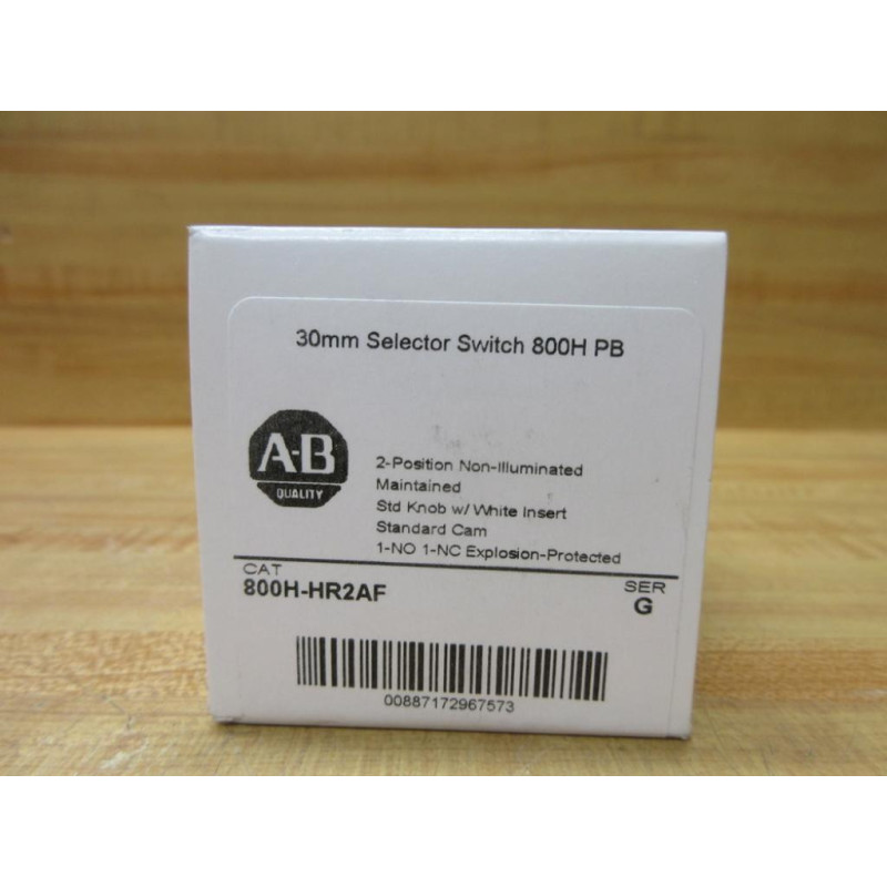 Allen Bradley 800H-HR2AF Selector Switch 800TC-XAF EMPTY BOX ONLY! Allen Bradley 800H-HR2AF Selector Switch 800TC-XAF EMPTY BOX ONLY!