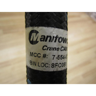 Mantowoc 7-554-503000 Non Metallic Hose Assembly - New No Box