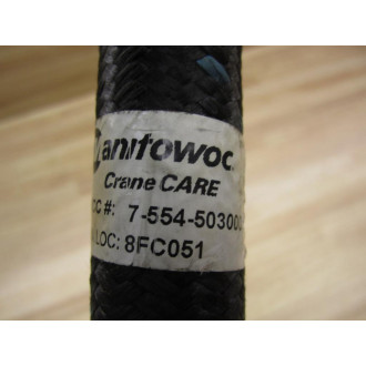Mantowoc 7-554-503000 Non Metallic Hose Assembly - New No Box