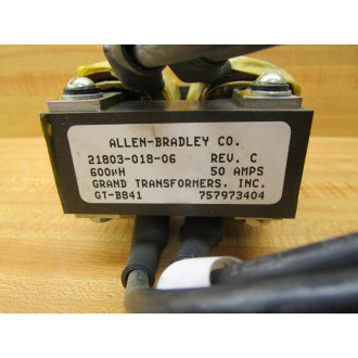 Allen Bradley 21803-018-06 Transformer 2180301806 Rev. C - Used