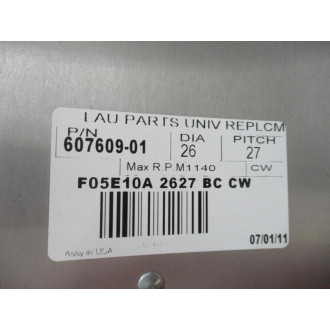 Lau 607609-01 Fan 60760901 - New No Box