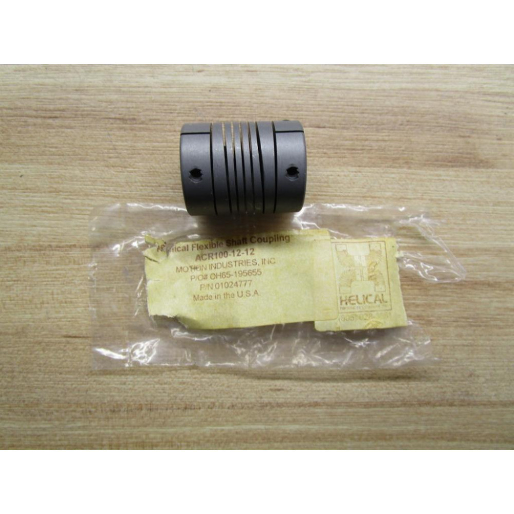 Helical ACR100-12-12 Flexible Shaft Coupling ALT 01024777