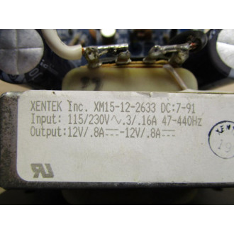 Xentex F002700010B Power Supply Model  XM15-12 - Used