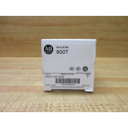 Allen Bradley 800T-NX1534 Push Pull Switch EMPTY BOX ONLY!