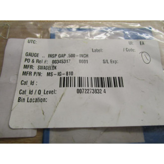 Swagelok MS-IG-810 Gauge Inspection Gap