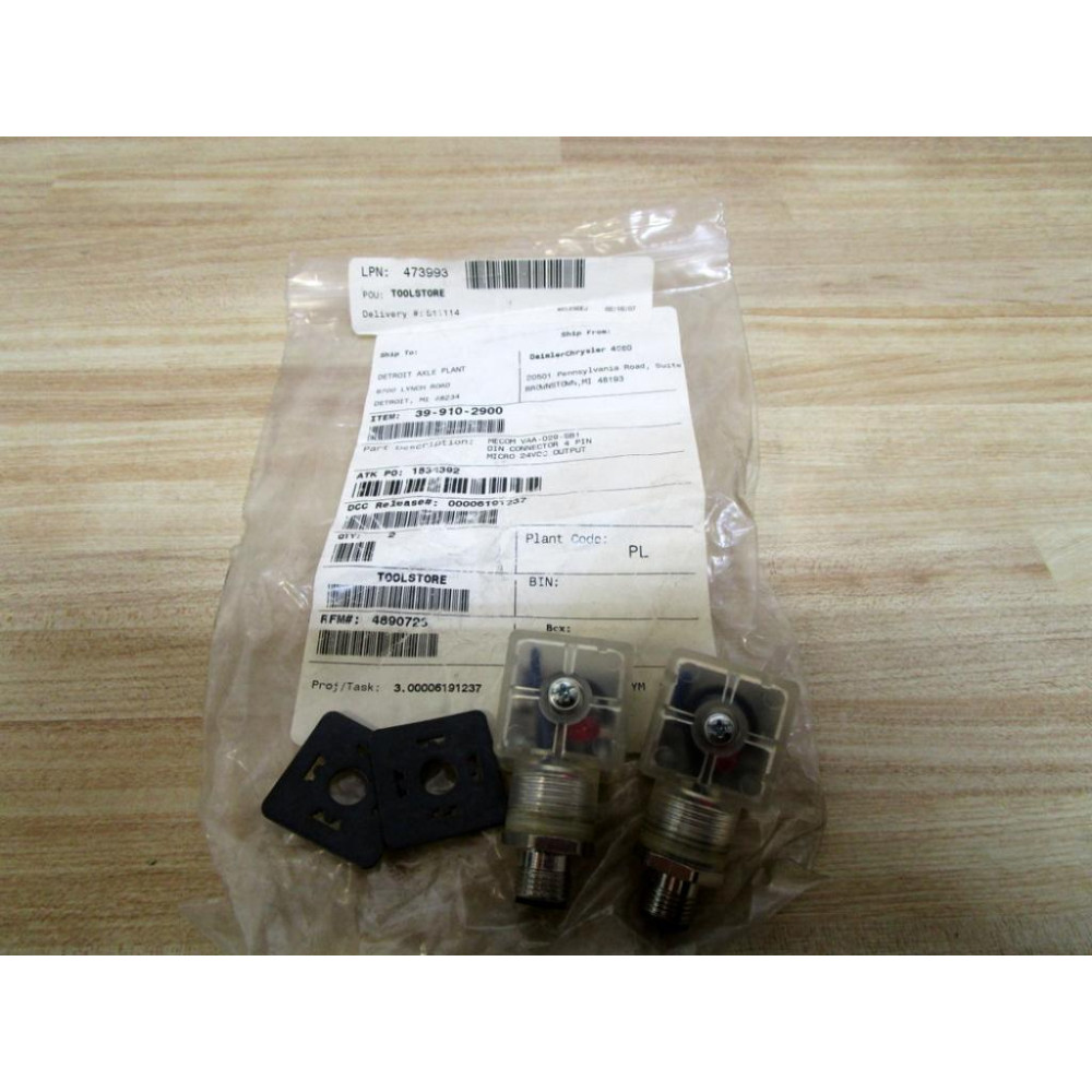 Mencom 39-910-2900 Connector (Pack of 2)