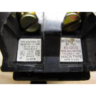 Square D QOB-215 Circuit Breaker 15A 2P QOB215 - New No Box