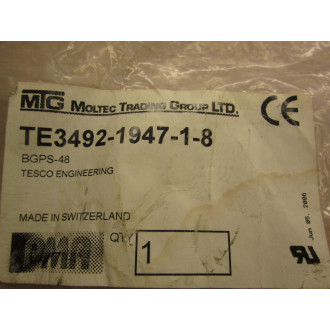Moltec TE3492-1947-1-8 Mounting Block BGPS-48