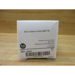 Allen Bradley 800T-J2KA1 3-Pos. Selector Switch 800TJ2KA1 EMPTY BOX ONLY!