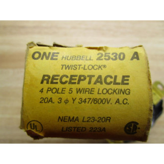 Hubbell 2530 A Receptacle