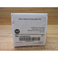 Allen Bradley 800T-J91KB7XFXX Selector Switch PN-342941 EMPTY BOX ONLY!