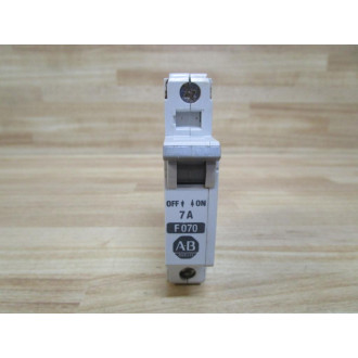 Allen Bradley 1492-CB1-F070 Circuit Breaker 1492CB1F070 7A (Pack of 2) - Used