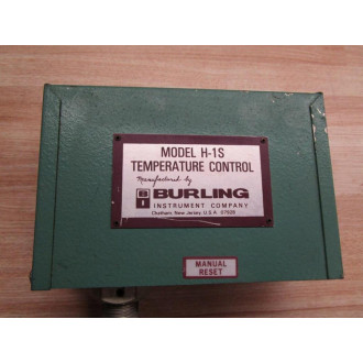Burling Instrument H-1S Temperature Controller 50-500° - New No Box