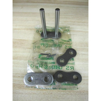 Tsubaki RS 80 Chain Link RS80 Connecting Link2-38" Posts (Pack of 6)