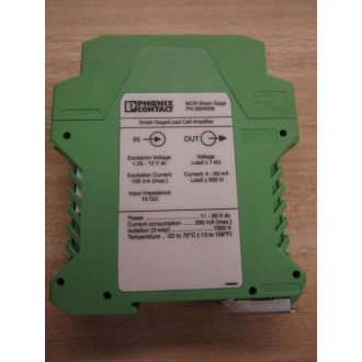 Phoenix Contact 5604058 Strain GageLoad Cell Amplifier - New No Box