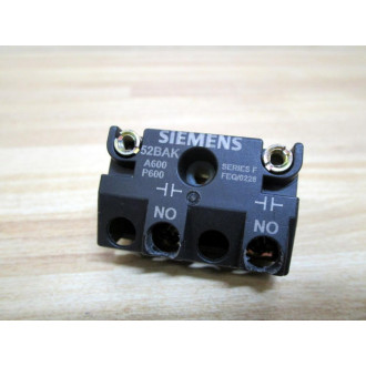 Siemens 52BAK Contact Block 6EXD5 Series F - New No Box