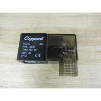 Clippard DC24V Solenoid Coil 3W 125mA WAttachment - New No Box